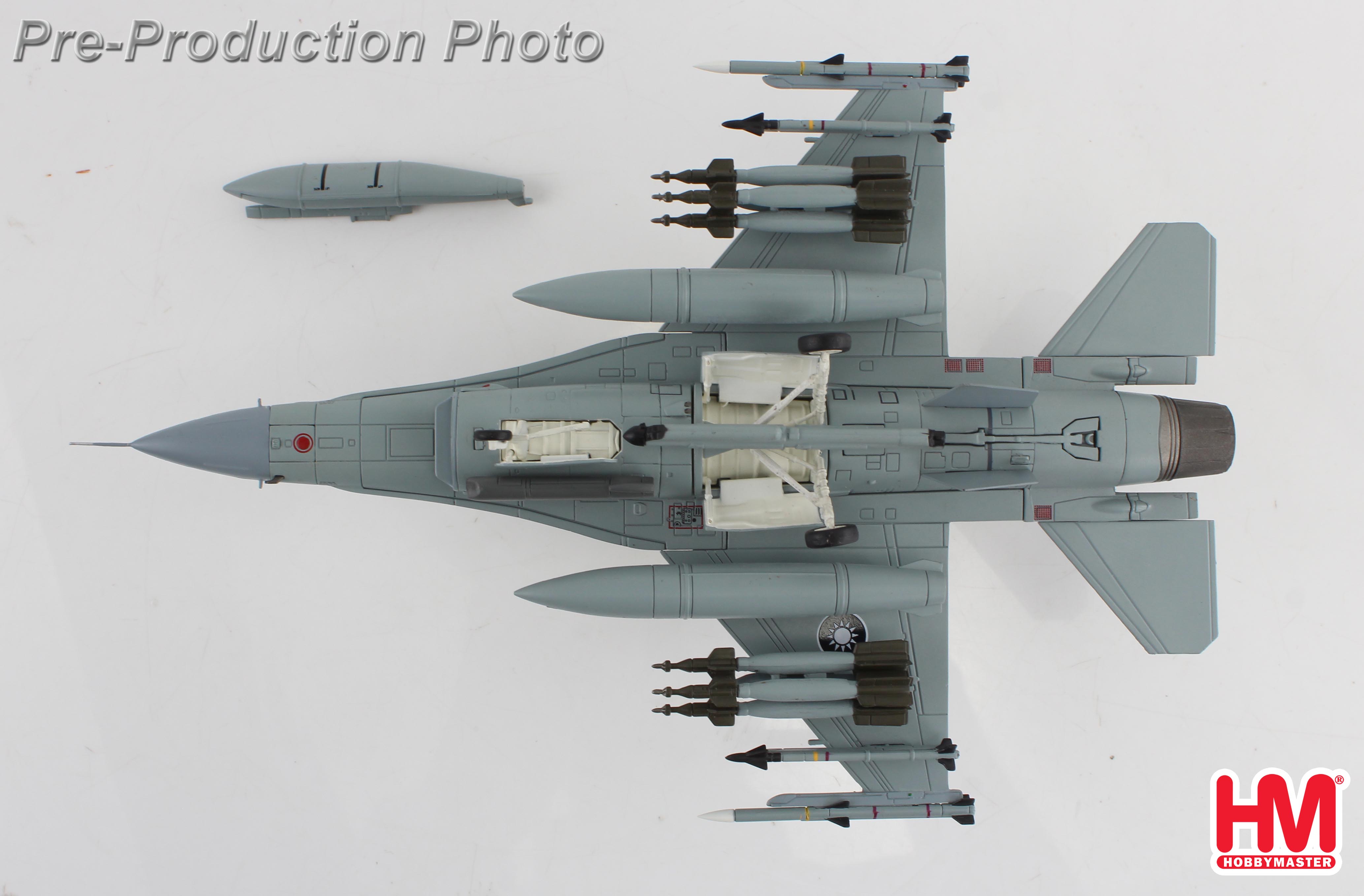 F-16V Fighting Falcon 6637, 22 TFG, ROCAF (w/6 x GBU-12)